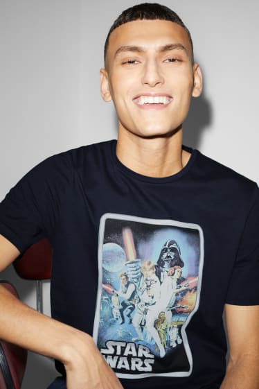 Clockhouse Boys - Tricou - Star Wars - albastru închis