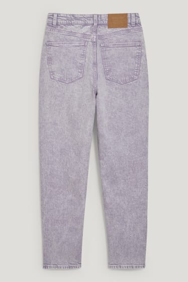 Dona - Mom jeans - high waist - LYCRA® - morat clar