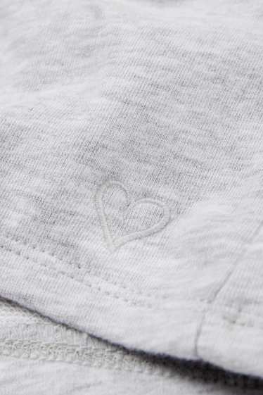 Toddler Girls - Sweatshorts - hellgrau-melange