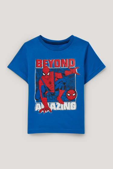 Niños - Spider-Man - pijama corto - azul