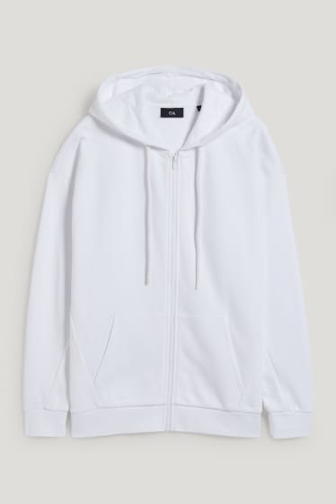 Clockhouse Boys - Sweatjacke mit Kapuze - weiß