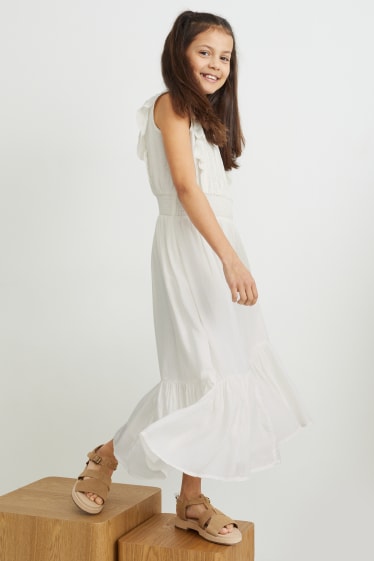 Bambine: - Vestito - bianco crema