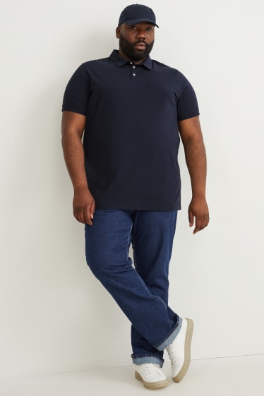 Herren XL - Poloshirt - Flex - dunkelblau