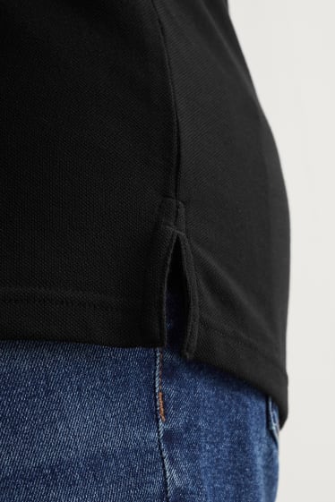 Hommes grandes tailles - Polo - noir