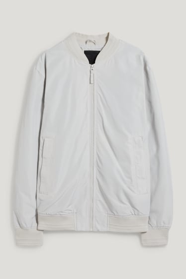 Men - Track jacket - light gray