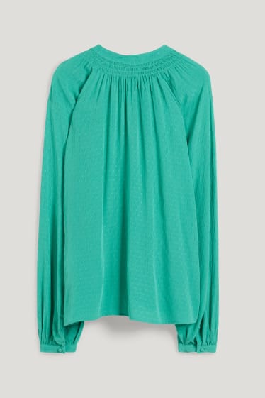 Damen - Bluse - grün