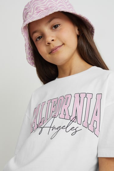 Kids Girls - Tricou cu mânecă scurtă - alb