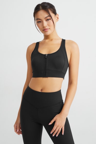 Dona - Sostenidors tècnics - fitnes - 4 Way Stretch - negre