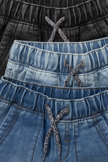 Toddler Boys - Multipack 3er - Jeans-Bermudas - jeans-hellblau