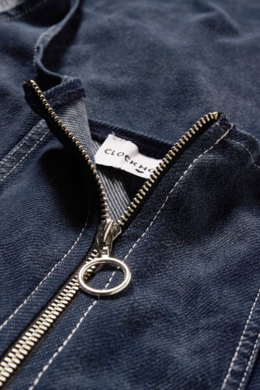 Clockhouse femme - CLOCKHOUSE - robe en jean - jean bleu