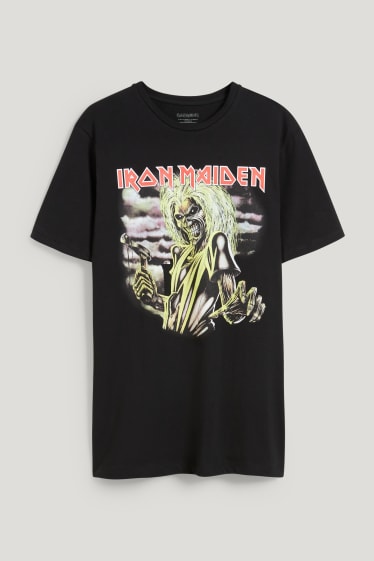 Clockhouse Boys - T-Shirt - Iron Maiden - zwart
