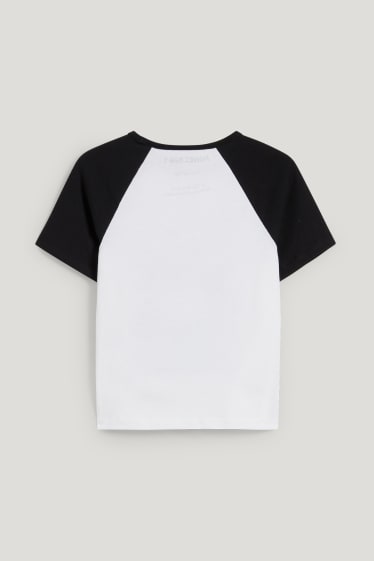 Bambine: - Minecraft - maglia a maniche corte - bianco
