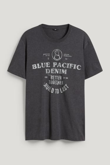 Hommes grandes tailles - T-shirt - noir