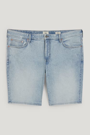 Men XL - Denim shorts - denim-light blue