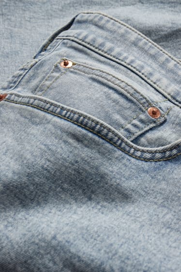 Men XL - Denim shorts - denim-light blue