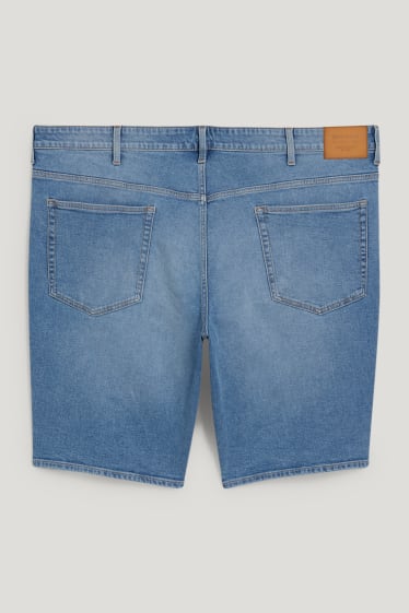 Heren XL - Korte spijkerbroek - jeansblauw