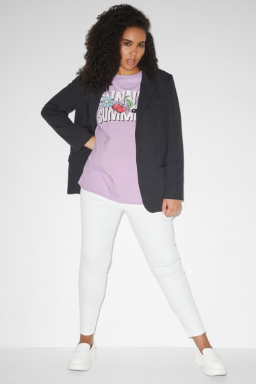 Damen XL - CLOCKHOUSE - T-Shirt - hellviolett