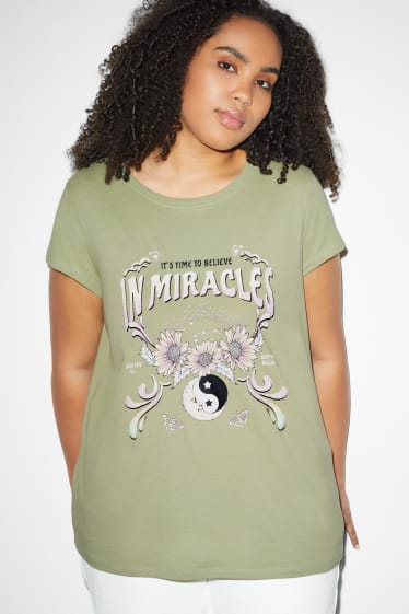 Damen XL - CLOCKHOUSE - T-Shirt - grün