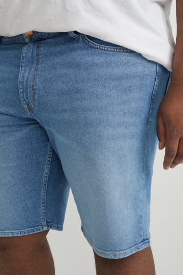 Men XL - Denim shorts - denim-blue