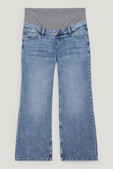 Donna - Jeans premaman - jeans gamba larga - jeans blu