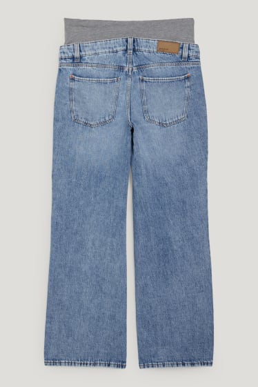 Donna - Jeans premaman - jeans gamba larga - jeans blu