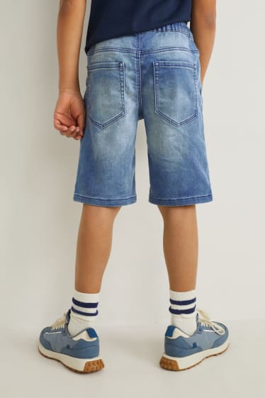 Bambini: - Confezione da 2 - shorts di jeans e pantaloncini - jeans azzurro