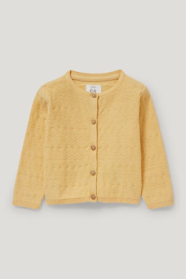 Baby Girls - Baby-Strickjacke - gelb