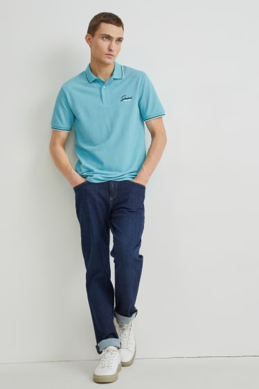 Hombre - Polo - turquesa