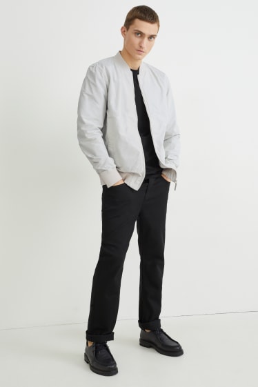 Men - Track jacket - light gray