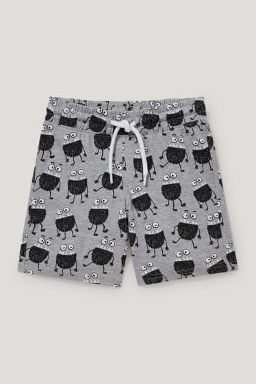 Exclu web - Ensemble - T-shirt et short - 2 pièces - blanc