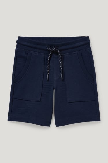 Toddler Boys - Set - Kurzarmshirt und Sweatshorts - 2 teilig - türkis