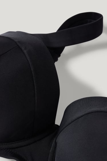 Donna - Bikini con ferretti - imbottito - LYCRA® XTRA LIFE™ - nero