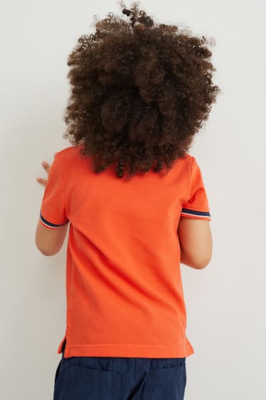 Toddler Boys - Multipack of 3 - dinosaur - polo shirt and 2 short sleeve T-shirts - blue