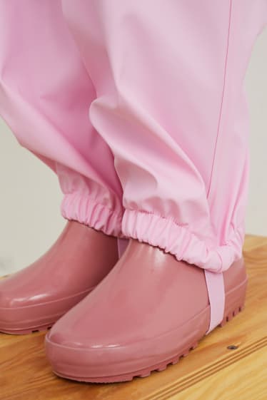 Filles - Pantalon de pluie - rose