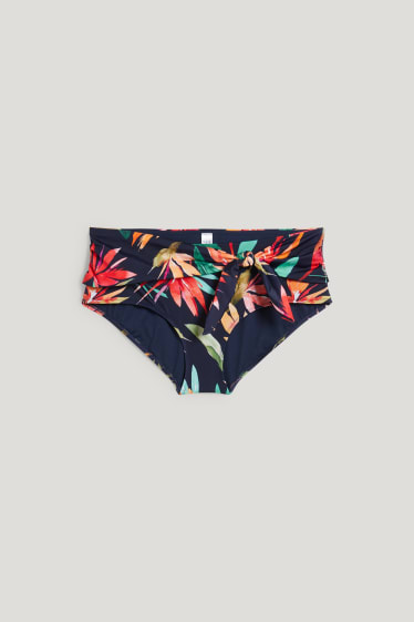 Damen - Bikini-Hose - Mid Waist - LYCRA® XTRA LIFE™ - dunkelblau