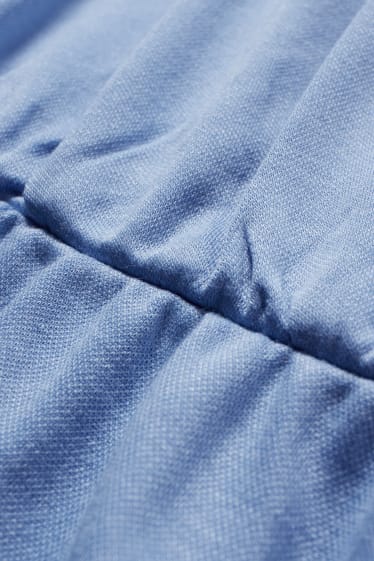 Damen - Wickelkleid - mit Tencel™ Modalfasern - blau