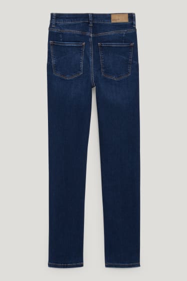 Dames - Slim jeans - high waist - shaping jeans - LYCRA® - jeansblauw