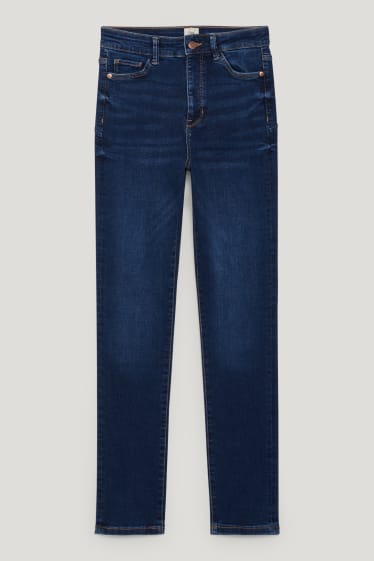 Dames - Slim jeans - high waist - shaping jeans - LYCRA® - jeansblauw