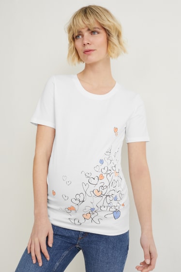 Damen - Multipack 2er - Umstands-T-Shirt - blau