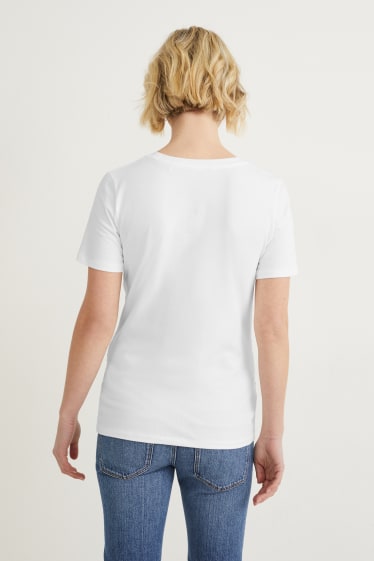 Damen - Multipack 2er - Umstands-T-Shirt - blau