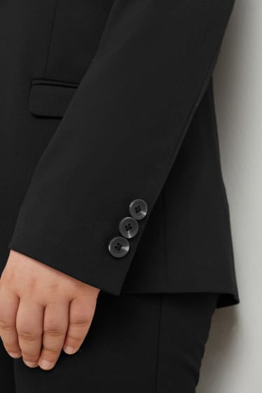 Bambini: - Taglie estese - blazer coordinabile - stretch - LYCRA® - nero