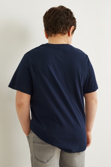 Niños - Tallas extendidas - pack de 6 - camisetas de manga corta - blanco