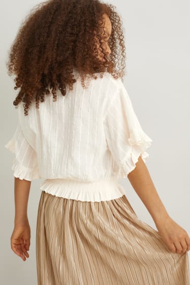 Bambine: - Blusa - bianco crema