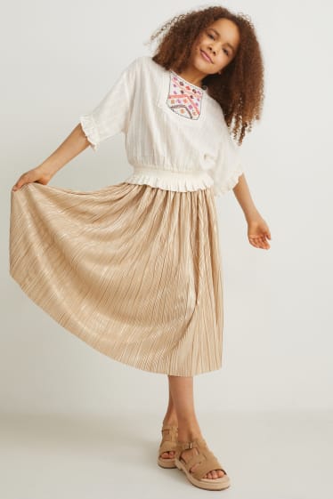 Bambine: - Blusa - bianco crema