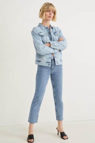 Dona - Straight jeans - high waist - LYCRA® - texà blau clar