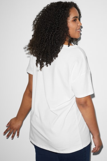 Damen XL - CLOCKHOUSE - T-Shirt - weiss