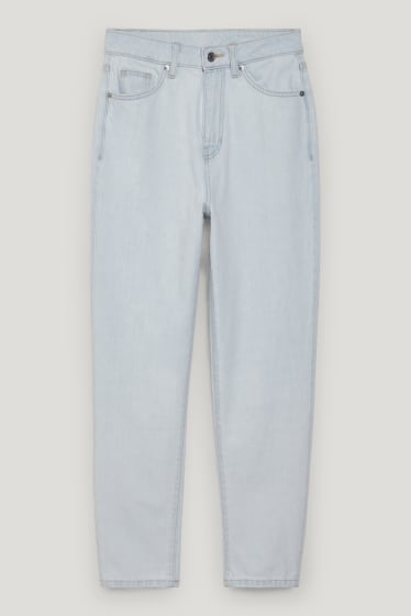 Dona - Mom jeans - high waist - texà blau clar