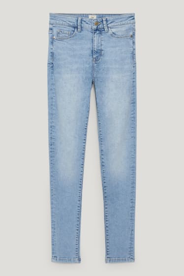 Donna - Skinny jeans - vita media - jeans modellanti - LYCRA® - jeans azzurro
