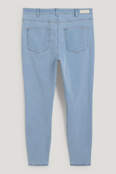 Dona XL - CLOCKHOUSE - super skinny jeans - high waist - texà blau clar