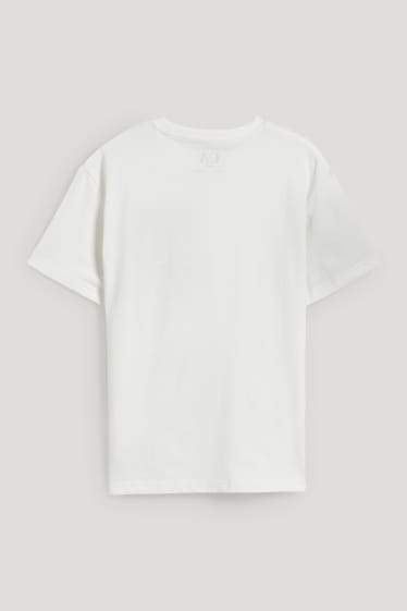 Kids Boys - Kurzarmshirt - weiss
